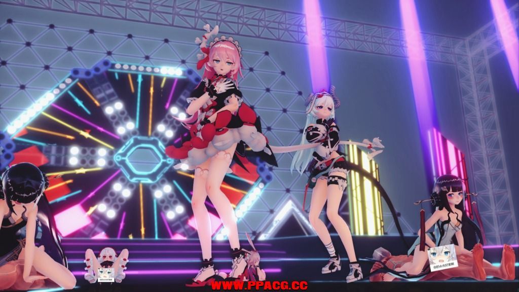 [MMD]最多18人同台竞技，崩三大舞台-ACG宝库