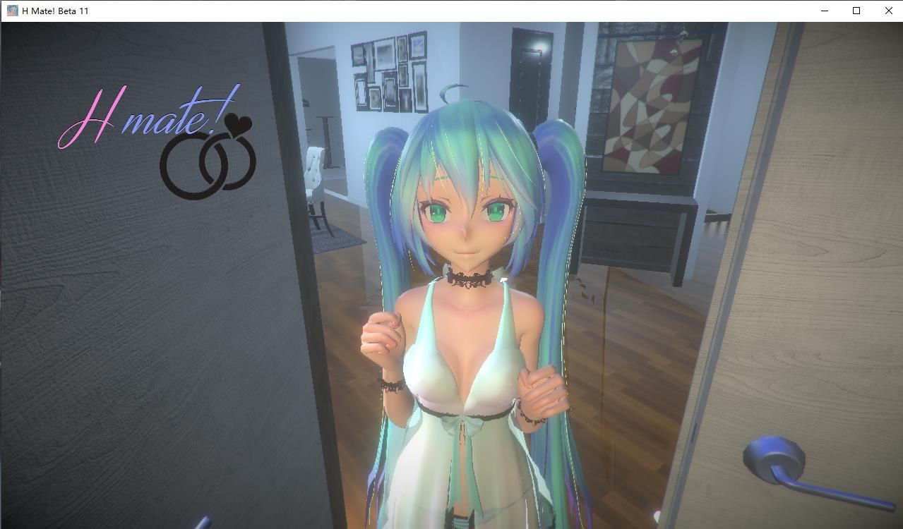 【3D互动/全动态】初音 新妻伴侣miku H mate V11更新[圣诞节特别版]【4.3G】-ACG宝库