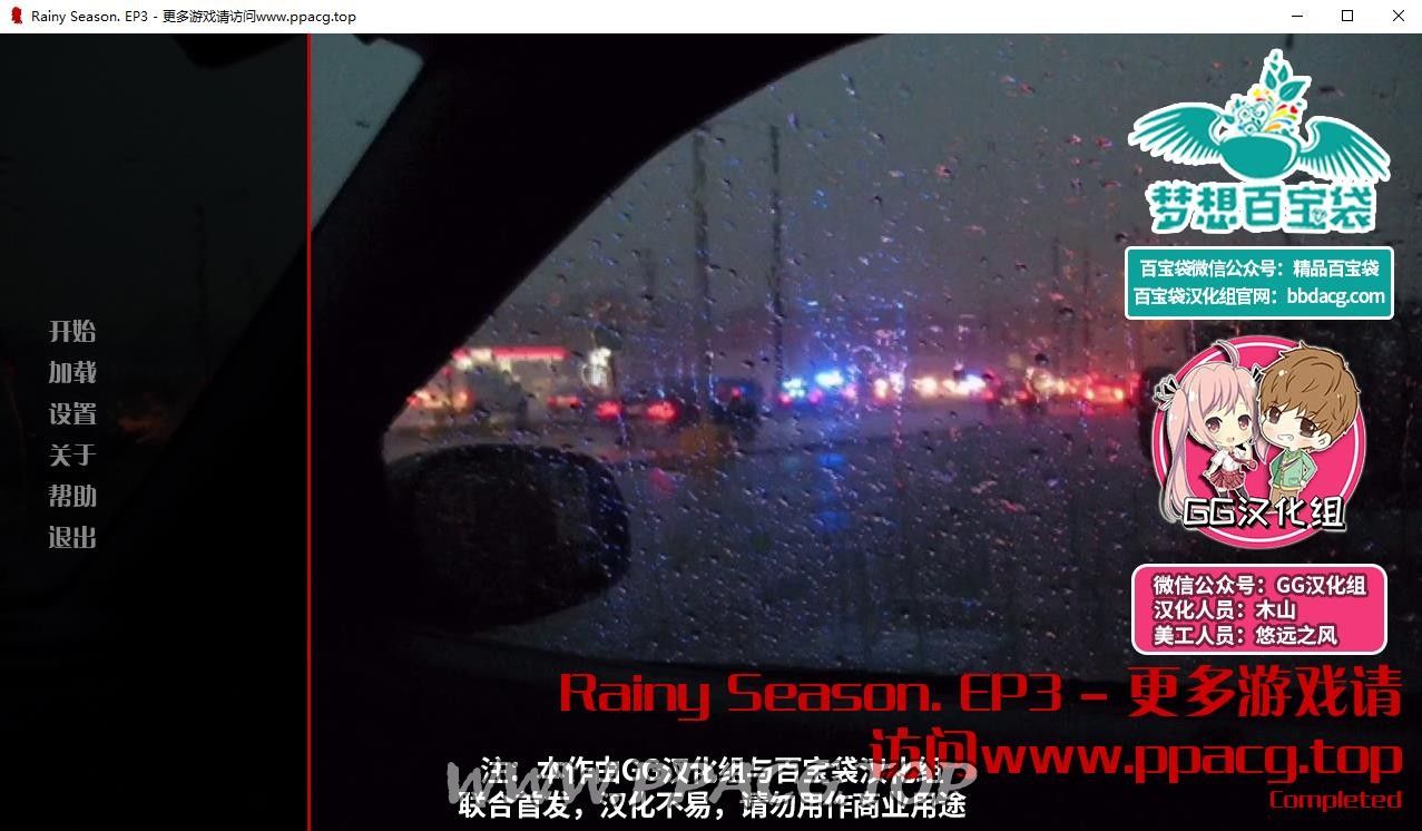 【欧美SLG/GG汉化/动态】雨季 RainySeason 第1-3部 完结汉化版【PC+安卓/8G】-ACG宝库