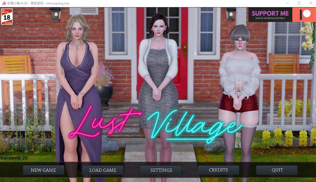 【欧美SLG/动态/高清】腐化作者新作：欲望镇/欲望小镇 Lust village v0.20 汉化版 【PC+安卓/1.8G】-ACG宝库