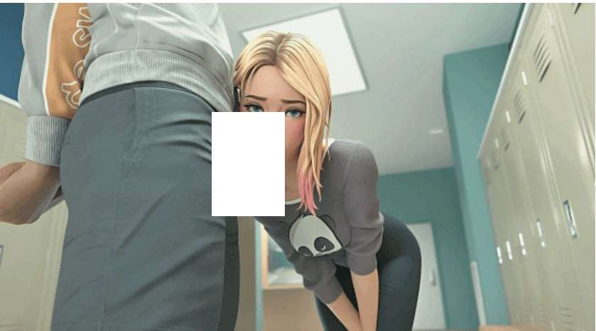 [3D/无修/CV] HydraFXX 3月新作：Gwen Stacy 格温 更衣室被侵犯中出的金发少女[HydraFXX2403] [511M]-ACG宝库