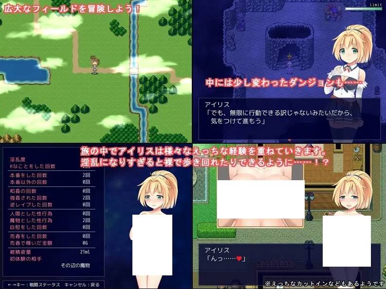 图片[4]-[PC-RPG游戏] 【RPG/机翻】幻想のアイリス Ver2.09【1.2G/度盘】[A070637]-ACG宝库