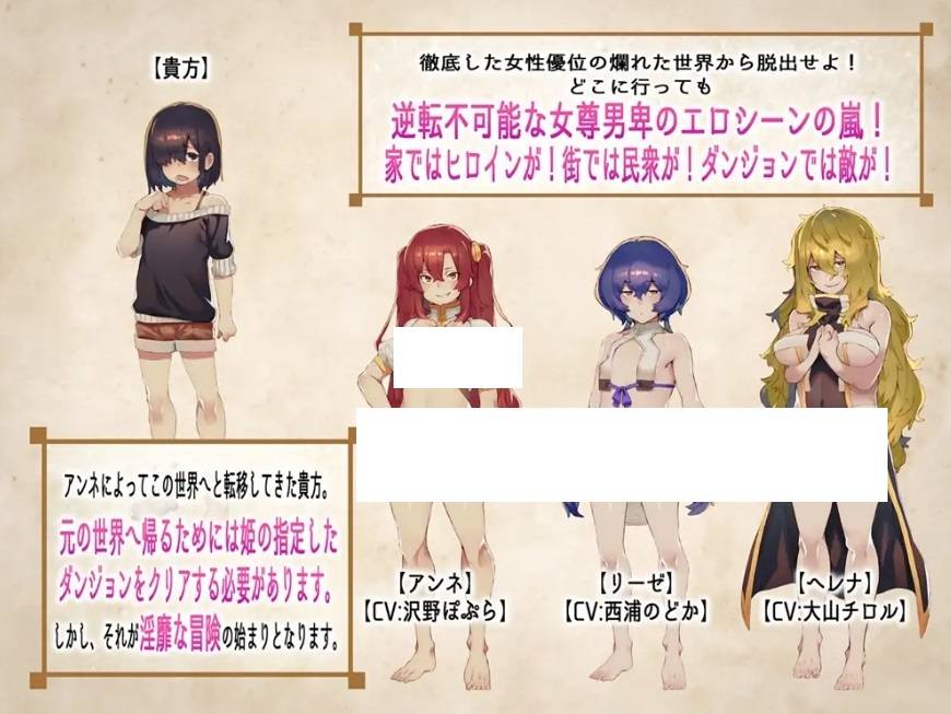 [PC-RPG游戏] 【RPG/云翻/逆强奸】被相遇女孩们侵犯/出逢う女の子全てに犯されるRPG MAXボリューム!v1.03[3.51G/度盘][A166]-ACG宝库