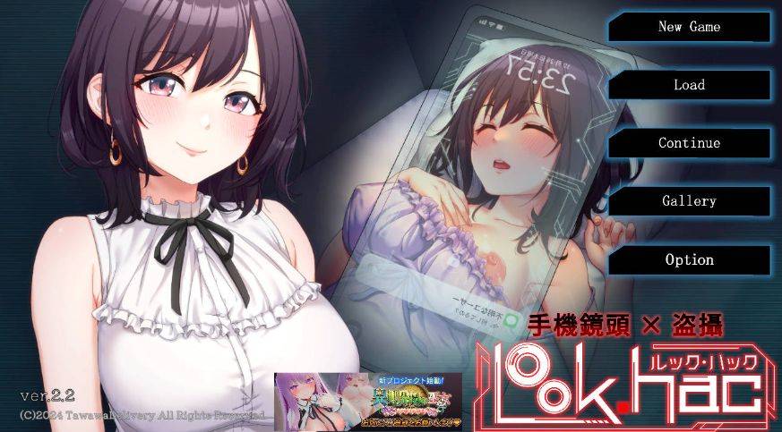 [PC-SLG游戏] [SLG/官中/动态] LOOK.hac -智能手机摄像头X偷拍狂-/LOOK.hac -ルック・ハック- Ver2.2 官方中文+H场景全开放DLC [1.9G/BD][look22]-ACG宝库