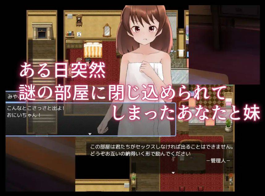 [PC-RPG游戏] [RPG/PC/AI汉化] 与妹妹发生关系才能离开的房间 妹とSEXしないと出られない部屋 [BD/330M][FSGX63]-ACG宝库