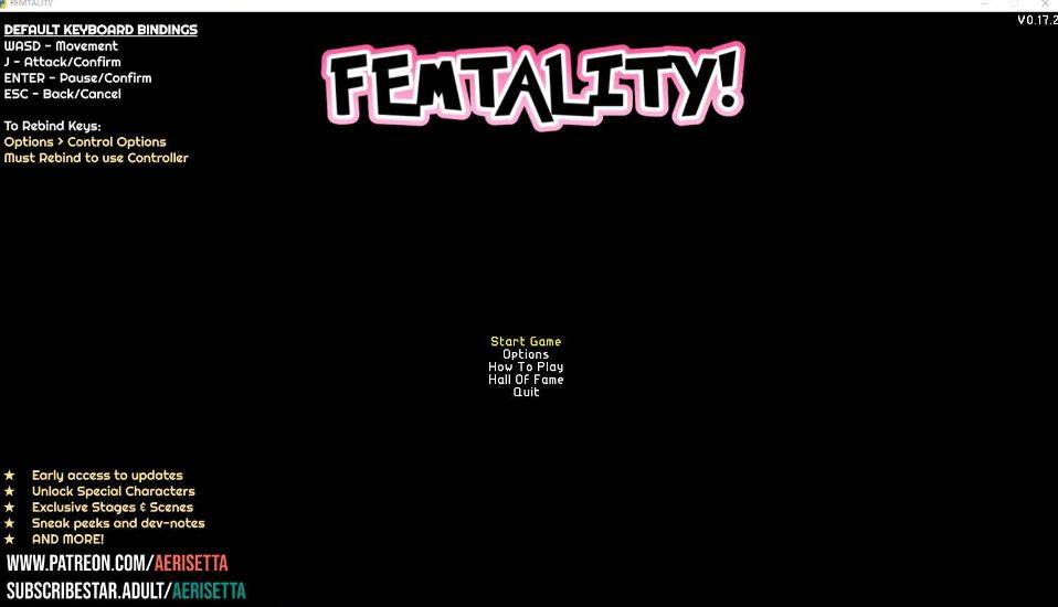 图片[2]-[PC-ACT游戏] 【ACT/步兵/有动画】FEMTALITY Ver.0.17.2 横板动作清关【PC+安卓/1.8G/BD】[FEMTALITY0.172]-ACG宝库