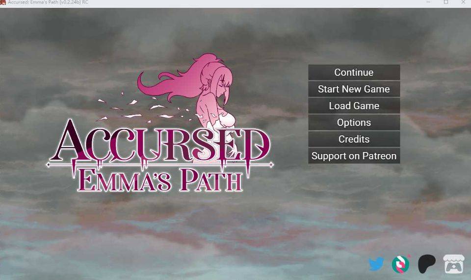[PC-RPG游戏] 【RPG/汉化/NTR】诅咒:艾玛之路/AccursedEmma's Path Ver0.2.24B AI汉化步兵版【1.6G/BD】[aima0.2.24b]-ACG宝库