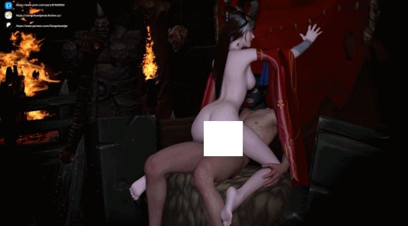 图片[3]-[3D/动态/VAM] Xiang chu edge：三国杀-夏侯氏 清纯可爱少女被山贼俘虏调教 [2.1G/BD][X147]-ACG宝库