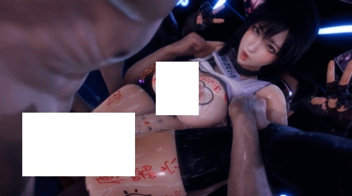 图片[3]-[3D/夫目前犯/NTR] Elarbaby：D38-蒂法 性感女神在巨根侵犯下完全堕落 沦为黑人的肉便器 [4.8G/BD][ELARd38]-ACG宝库