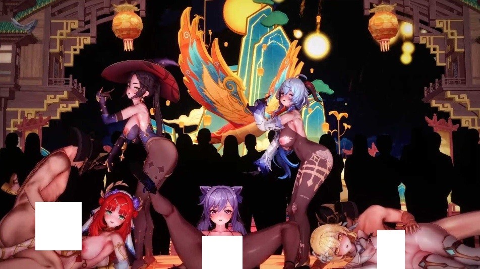 图片[3]-【MMD/Lanzfh/纯啪】原神NTR 海灯节乱交淫趴(差分)【1.12g/1080p/百度】[1976]-ACG宝库