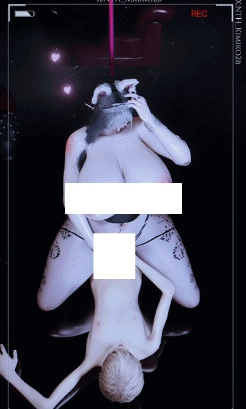 图片[3]-[3D/小马大车/VAM] NTH_kimiko2B：S13 极品爆乳御姐情趣皮衣诱惑上位骑乘榨精 [3.5G/BD][NTHKs13]-ACG宝库