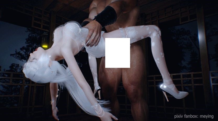 图片[2]-[3D/动态/VAM] Meying：女侠失手 第三集 冷艳白丝仙子被凡人肉棒干到失神 [2.6G/BD][MEnxss3]-ACG宝库