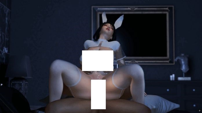 [3D/动态/VAM] Vamonly：スローパイズリ&ランジェリー バニー 巨乳白丝兔女郎乳交骑乘榨精 [405M/BD][VAtnl2v]-ACG宝库
