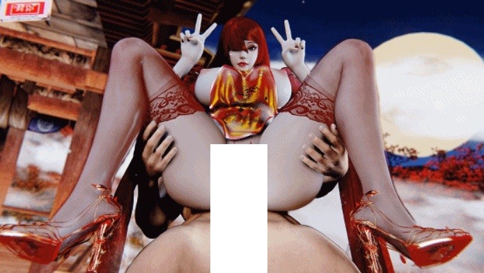 [3D/动态/VAM] fgg99：照美冥+灵狐者+尤拉+唐玧 性感丝袜美人骑乘爆肏中出 [3.6G/BD][FGzlty]-ACG宝库