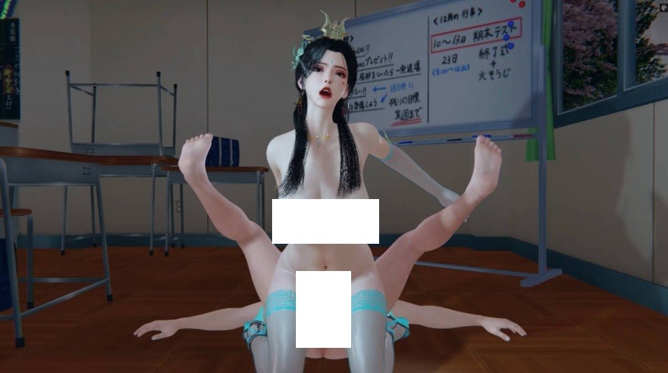 图片[2]-[3D动画][VAM小梦] 中州萧薰儿教室13分钟2K [1.95G/BD][ZZXE]-ACG宝库