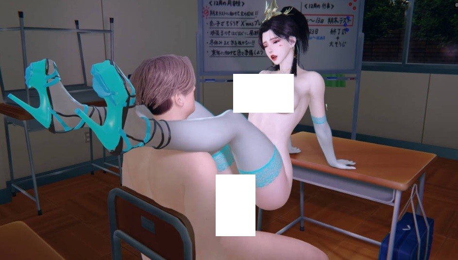 [3D动画][VAM小梦] 中州萧薰儿教室13分钟2K [1.95G/BD][ZZXE]-ACG宝库