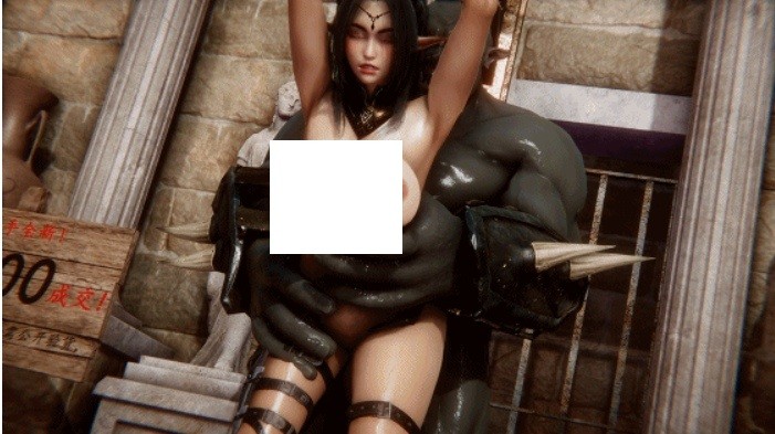 [3D/无修/CV] Elarbaby：D9 性感精灵女战士的援交服务 给钱就能无套中出 [1.2G/BD][ELARd9]-ACG宝库