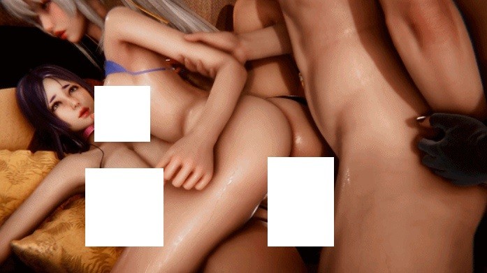图片[2]-[3D/无修/CV] Elarbaby：D-14 源赖光&清姬&静谧哈桑 性感姐妹花叠叠乐激情爆肏 [541M/BD][ELARd14]-ACG宝库