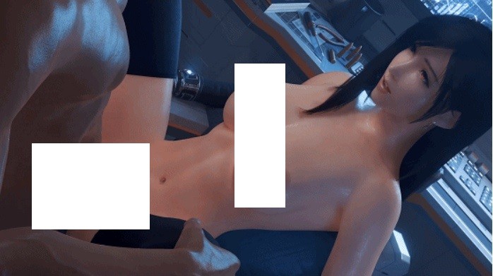 图片[3]-[3D/无修/CV] Puuguy 1月新作：Tifa chair special 蒂法 性感女神传教士体位激情爆肏 [372M/BD][Puuguy 2502]-ACG宝库