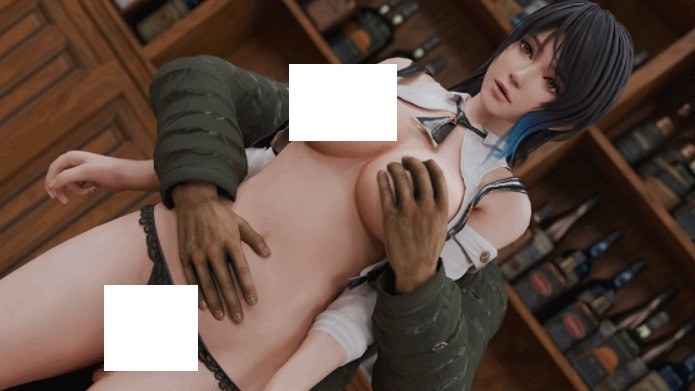 图片[6]-[3D/小马大车/NTR] Jerid Oiso 3月新作：蒂法+穗乃果+女天狗+小百合 性感女神被电车痴汉时停侵犯中出 [2.1G/BD][Jerid Oiso 2503]-ACG宝库