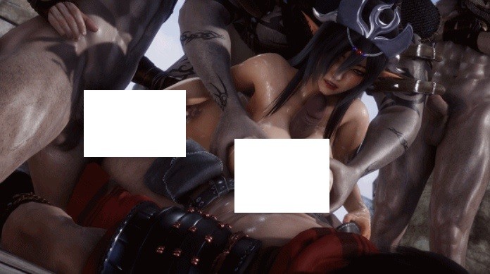 [3D/无修/CV] Elarbaby：D-23 奥利卡&克洛伊 高傲精灵主仆多人调教爆肏中出 [2.2G/BD][ELARd23]-ACG宝库