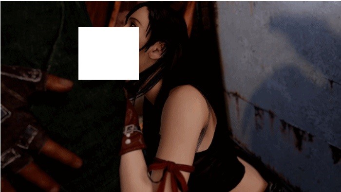 [3D/NTR/VAM] szyca：蒂法与巴雷特-暗巷里的偷情 性感女神黑色巨根爆肏中出 [1.9G/BD][SZdfblt]-ACG宝库