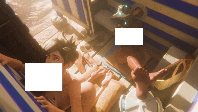 [3D/无修/CV] mept44 3月新作：猎空+吉尔+2B+阿索卡 性感御姐激情爆肏 [910M/BD][mept44 2503]-ACG宝库