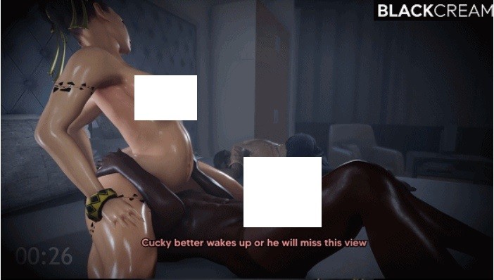 图片[3]-[3D/无修/NTR] BlackCream：Chun-Li X BBC 春丽 媚黑女友在黑人学员的巨根下逐渐堕落 [2.9G/BD][BCcl]-ACG宝库