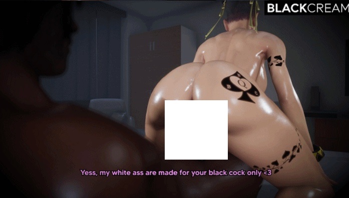 图片[4]-[3D/无修/NTR] BlackCream：Chun-Li X BBC 春丽 媚黑女友在黑人学员的巨根下逐渐堕落 [2.9G/BD][BCcl]-ACG宝库