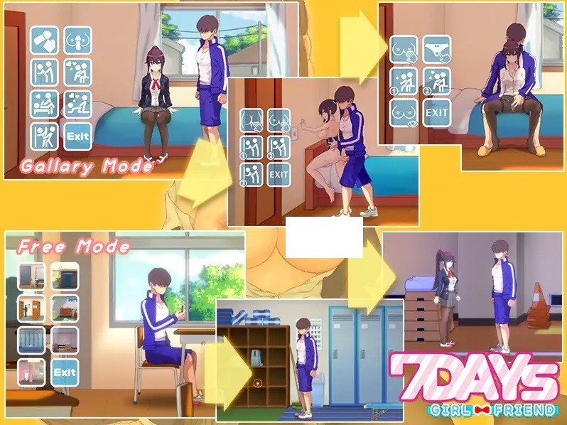 图片[3]-[PC-SLG游戏] 【SLG/汉化/动态】7天女友/7 Days: Girlfriend[786M/度盘][qitian]-ACG宝库