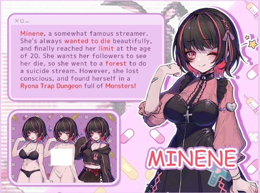 [PC-ACT游戏] [ACT/PC] 可爱 -Ryona陷阱地牢- 病みカワ リョナトラップダンジョン Kawaii -Ryona Trap Dungeon- 步兵版 [BD/500M][RYON63]-ACG宝库