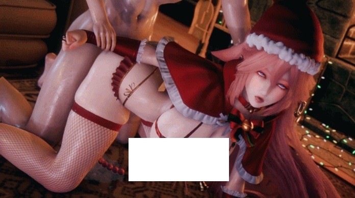 图片[5]-[3D/无修/CV] Elarbaby：D46 八重神子 性感圣诞女郎激情爆肏中出 [2.3G/BD][ELARd46]-ACG宝库