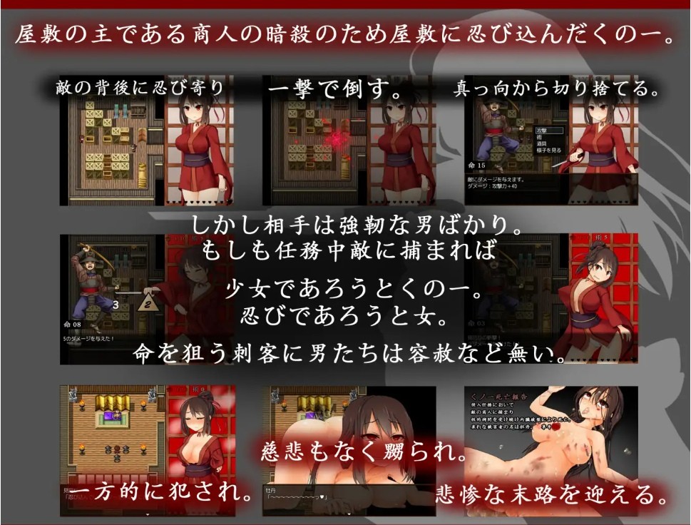 图片[2]-[PC-RPG游戏] 【精品RPG/汉化】女忍牡丹/くノ一牡丹 Ver1.02 AI汉化版【1.9G/BD】[mudan1.2]-ACG宝库