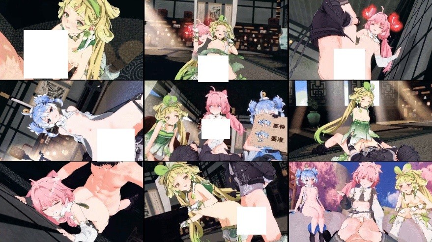 【3D同人动画】fengyunmomo-鸣潮-三小只的性爱标准-安可 釉瑚 维里奈 【574mb-13.51分钟/BD】[fengyunmomo]-ACG宝库