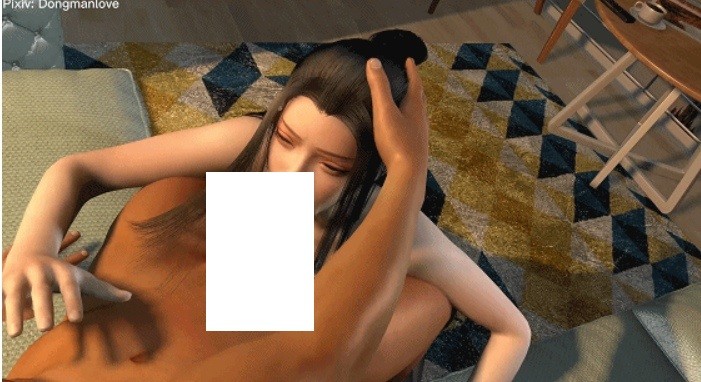 图片[5]-[3D/NTR/VAM] Dongmanlove：35-萧熏儿 性感白丝御姐居家自慰被陌生男人侵犯中出 [2.9G/BD][D35]-ACG宝库