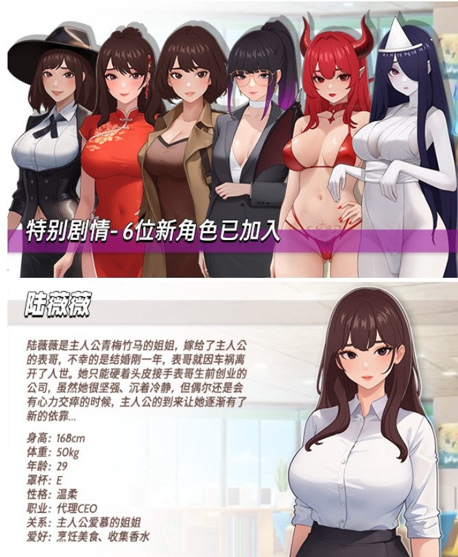 [PC-SLG游戏] [SLG/PC/官中] 职场幻想 在充满爱意的小镇性福生活的故事 Workplace Fantasy v1.3.3 +DLC 官中步兵版 [1G/百度][WOSP63]-ACG宝库