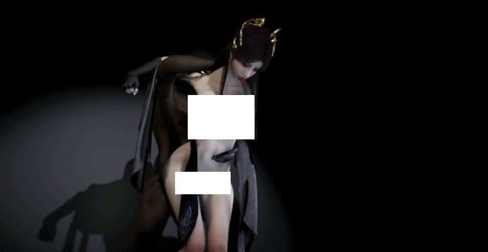 图片[3]-[3D/动态/VAM] 游客01：DJ曹颖 性感御姐黑色肉棒激情爆肏 [1G/BD][YKdjcy]-ACG宝库