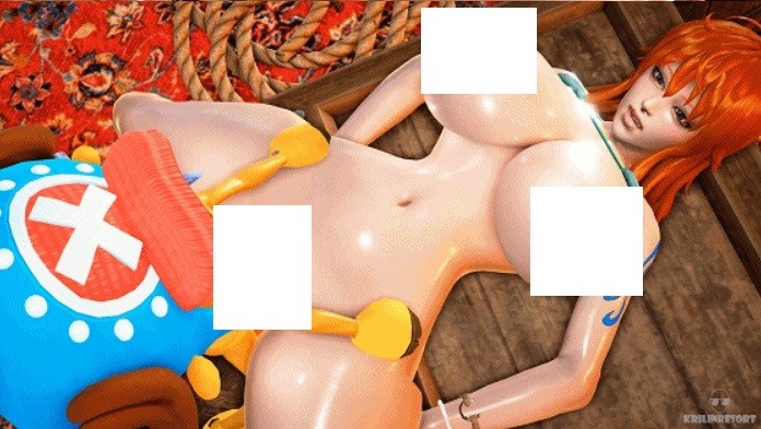 图片[3]-[3D/无修/CV] KRILINRESORT 6月新作：QUESTFORTHECHEST 娜美 X 乔巴 [429M/BD][KRILINRESORT 2506]-ACG宝库