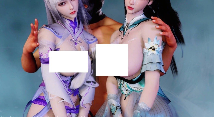图片[4]-[VAM动画][天使没翅膀] 小医仙 萧熏儿 TrainRocking 火车摇 4K [1.78G/BD][TSYX]-ACG宝库