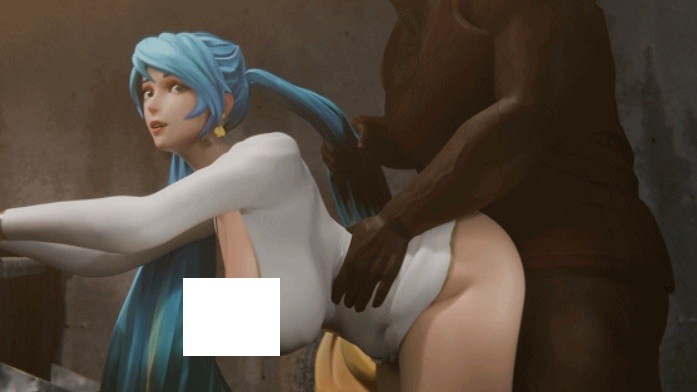 [3D/无修/CV] Nythra3D 6月新作：娑娜+艾希+黑百合+萨勒芬妮 性感御姐黑色巨根激情爆肏 [1G/BD][Nythra3D 2506]-ACG宝库