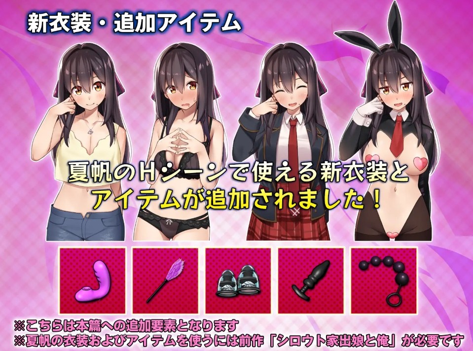 图片[4]-[PC-SLG游戏] [SLG/PC] 外行离家少女与我 甜蜜时光 シロウト家出娘と俺 Sweet Days+外行离家少女与我 [2G/百度][WXLJ63]-ACG宝库