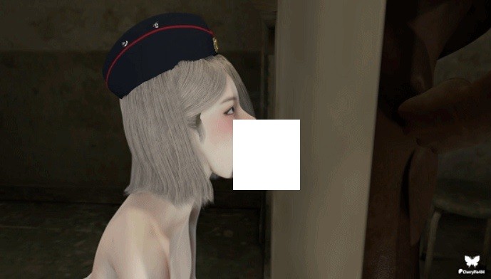 图片[3]-[3D/动态/VAM] CherryPie404 6月新作：prisoner and dog 性感女狱警被黑人囚犯俘虏侵犯 [614M/BD][CPprisoner]-ACG宝库