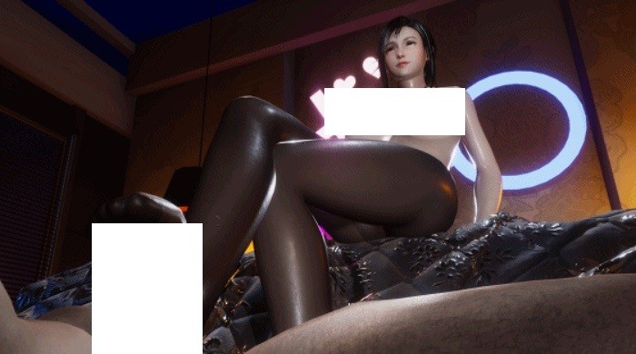 图片[2]-[3D/无修/NTR] 蒂法 极品黑丝女友被丑陋老头直播爆肏中出 [1.1G/BD][dfcg]-ACG宝库