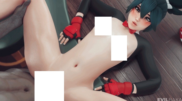 [3D/无修/CV] Evilbaka 1-6月新作：D.Va+雾子 性感御姐黑色巨根激情爆肏 [1.2G/BD][Evilbaka 2506]-ACG宝库