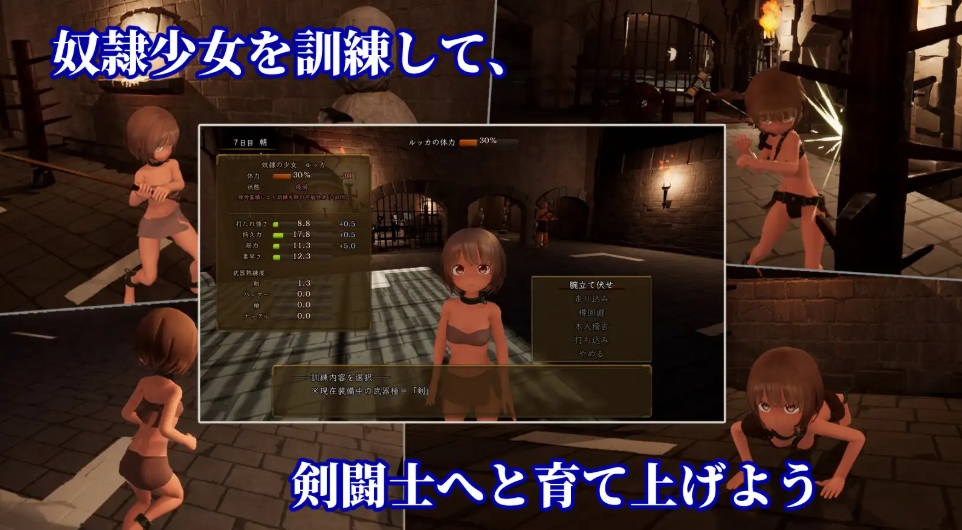 图片[2]-[PC-ACT游戏] [ACT/PC/AI汉化] 首枷のルッカ ～欲望と栄光のコロシアム～ V1.0.1.1 AI汉化去码版 [2.7G/百度][YWRY63]-ACG宝库