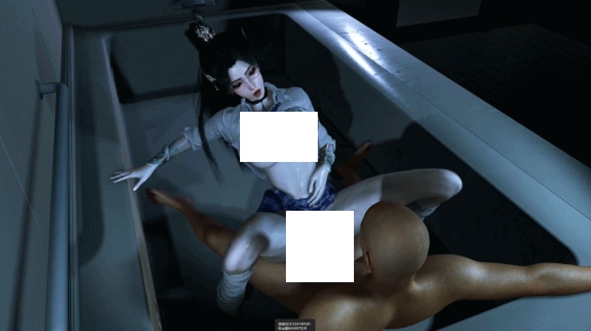 图片[4]-[3D/动态/VAM] 115313wang(黑仔)：古薰儿(校服) 性感白丝御姐凌辱爆肏中出 [2.4G/BD][115gxexf]-ACG宝库