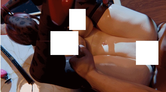 图片[2]-[3D/无修/CV] TR Sensual Studio 5月新作：Who’s The Boss Now? 玛奇玛 极品黑丝女上司被下属调教侵犯 [1.4G/BD][TR Sensual 2505]-ACG宝库
