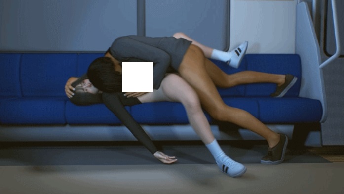 图片[2]-[3D/NTR/VAM] GAJIJAJI：SUBWAY FXXK 性感女友熟睡中被地铁痴汉凌辱侵犯中出 [3.6G/BD][GAsubway]-ACG宝库