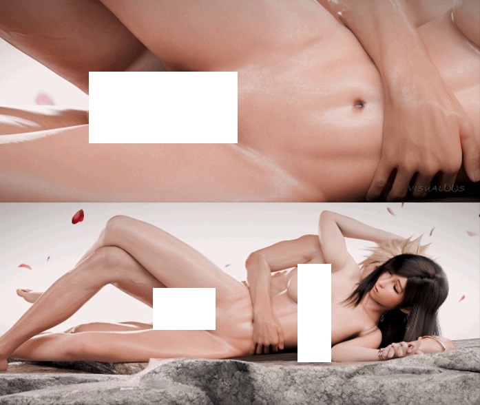 图片[2]-[3D/无修/CV] Visualoos 8月新作：Tifa The Heaven Beauty 蒂法 完美身材性感女神传教士体位爆肏中出 [3.6G/BD][Visualoos 2508]-ACG宝库