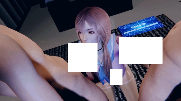 图片[5]-[3D/动态/VAM] 小梦：Mengmeng 性感御姐M腿骑乘榨精 [1.2G/BD][XMmm19]-ACG宝库